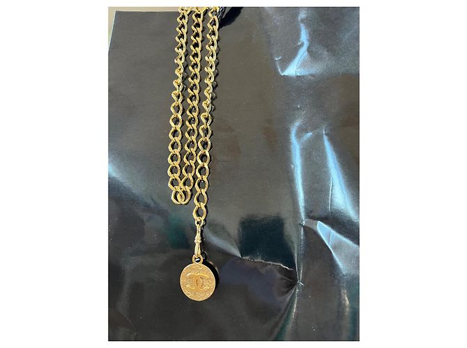 Chanel Kettengürtel Gold Metall 95cm Gold hardware - Ansicht 3