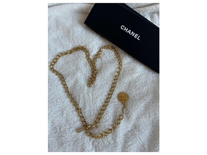 Chanel Kettengürtel Gold Metall 95cm Gold hardware - Ansicht 5