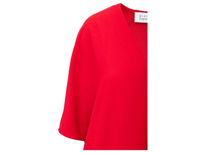 Autre Marque Top oversized Gianluca Capannolo Roja - vista 3