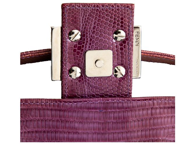 Fendi Eidechsen Baguette - Ansicht 10