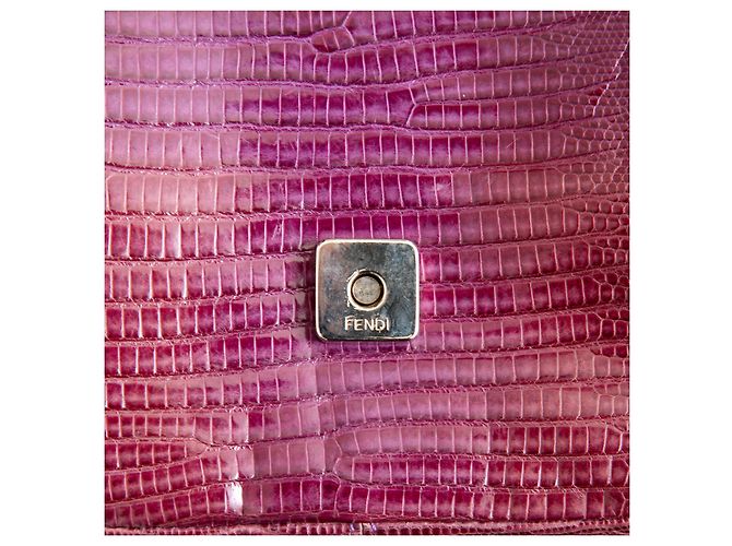 Fendi Eidechsen Baguette - Ansicht 11
