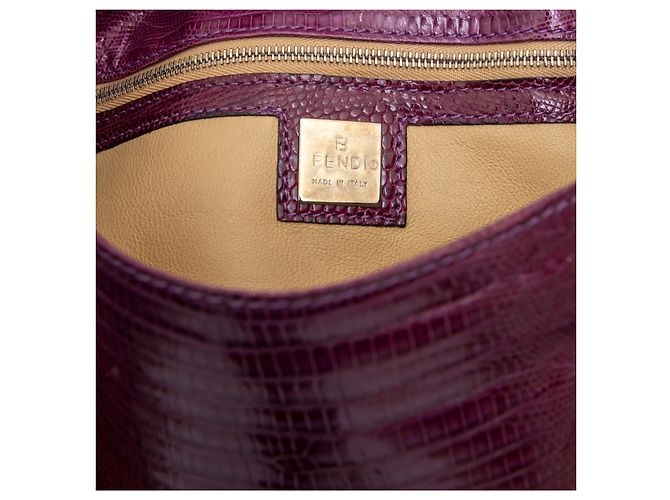 Fendi Eidechsen Baguette - Ansicht 15