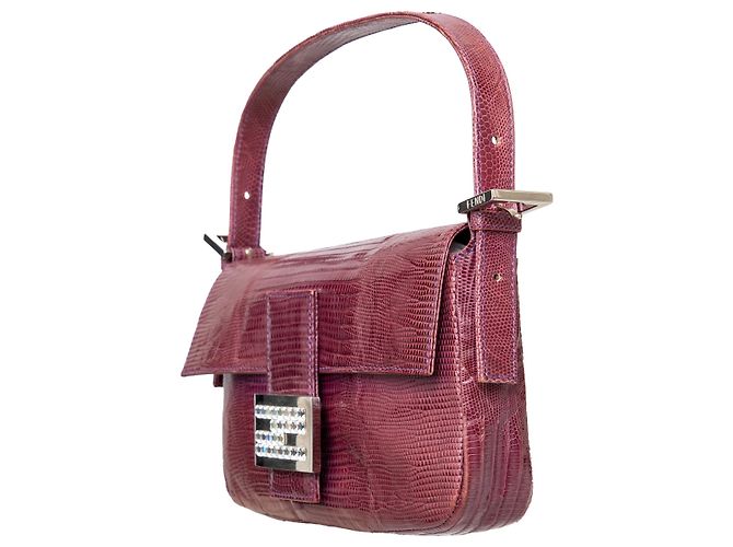Fendi Eidechsen Baguette - Ansicht 2