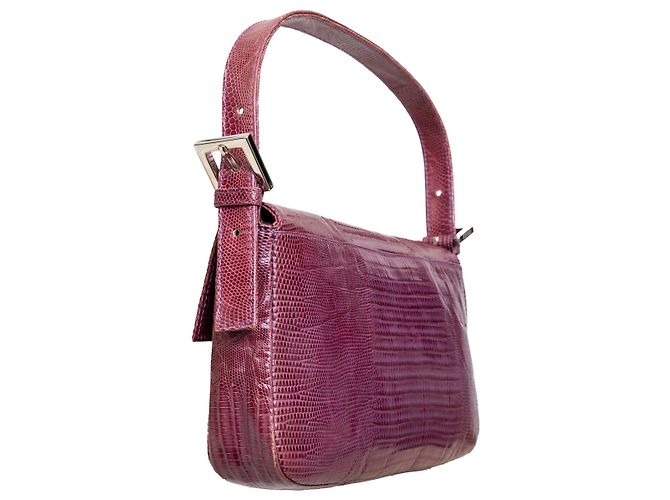 Fendi Eidechsen Baguette - Ansicht 3
