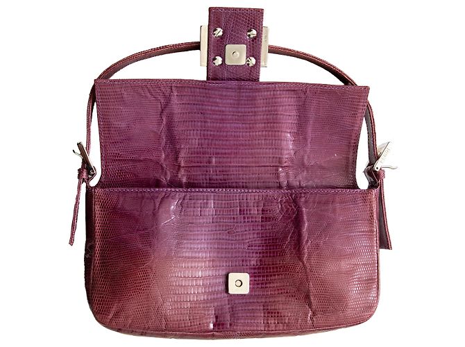 Fendi Eidechsen Baguette - Ansicht 8