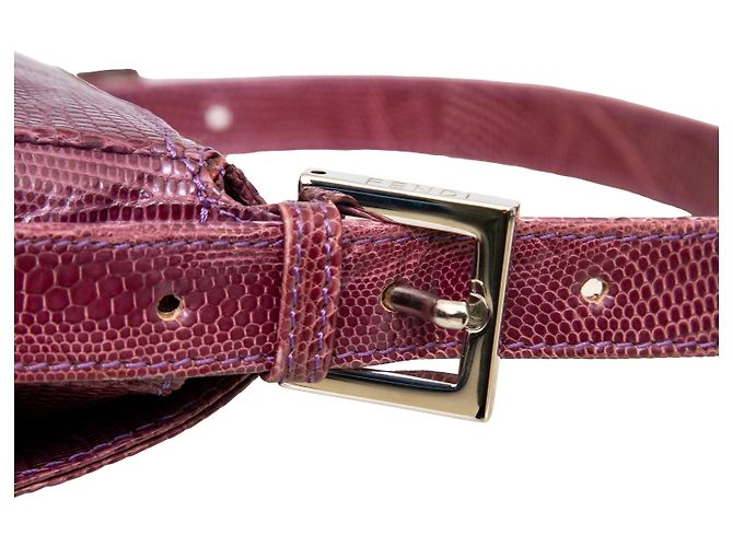 Fendi Eidechsen Baguette - Ansicht 9