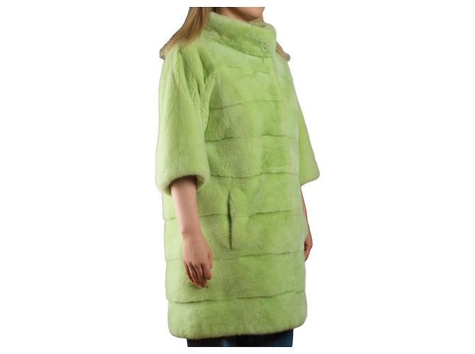Autre Marque Ropa NO FIRMADA en Piel Verde - 102234 - vista 2