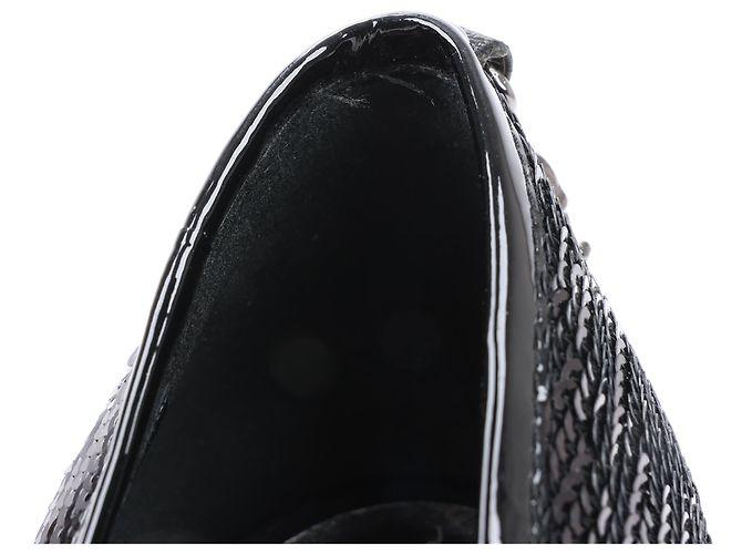 Philipp Plein STARLET Sequin Platform Heel in Size 37 EU - view 15