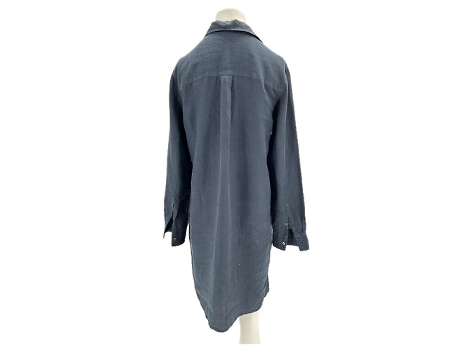 Autre Marque Camisetas James Perse T.US 2 Algodão Azul marinho - vista 2