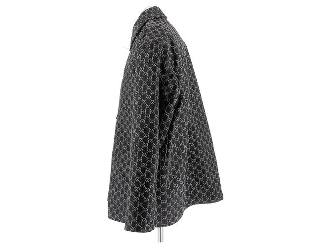 GUCCI Jacken T.FR 52 Wolle Grau - Ansicht 2
