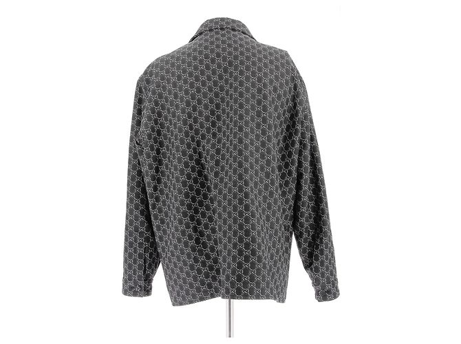 GUCCI Jacken T.FR 52 Wolle Grau - Ansicht 3