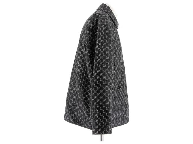 GUCCI Jacken T.FR 52 Wolle Grau - Ansicht 4