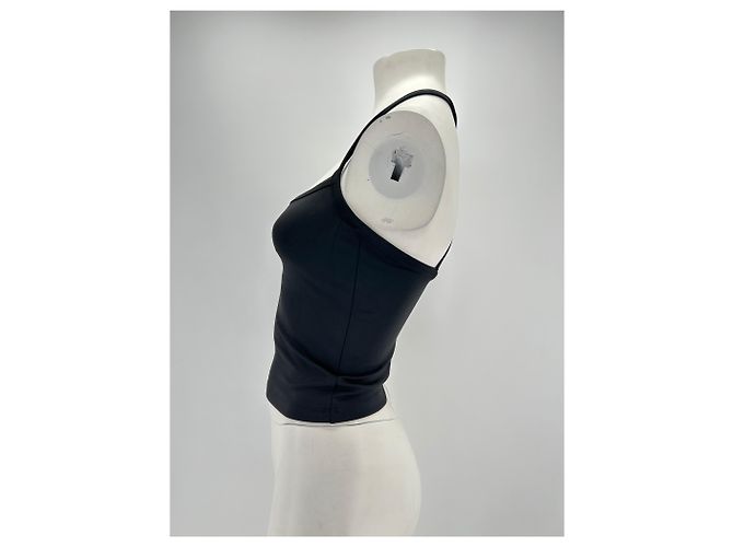 Autre Marque NICHT UNTERSCHRIEBEN / UNTERSCHRIEBEN Tops T.International M Polyester Schwarz - Ansicht 4