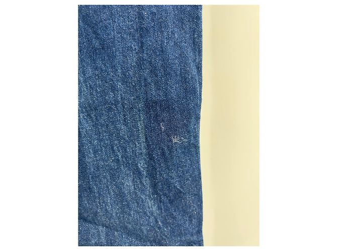 Frame Denim Pantalones FRAME T.International M de algodón Azul - vista 3