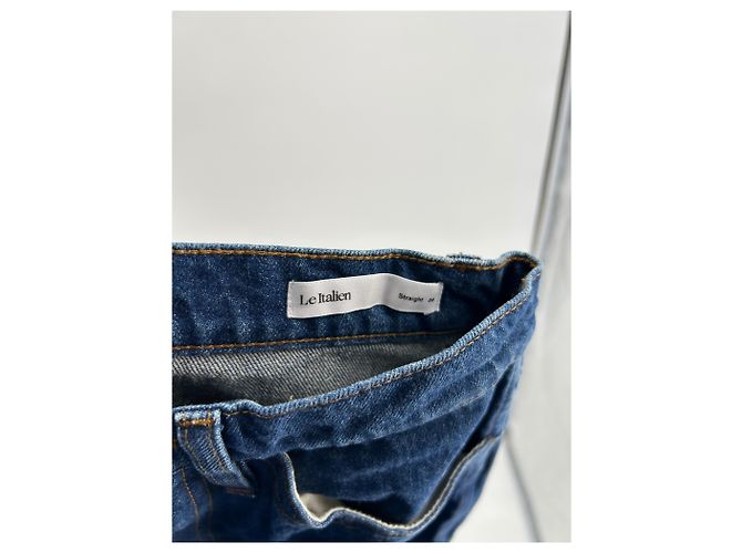 Frame Denim Pantalones FRAME T.International M de algodón Azul - vista 5