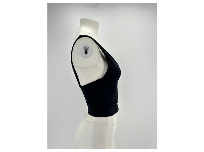 Autre Marque NICHT UNTERSCHRIEBEN / UNTERSCHRIEBEN Tops T.International M Polyester Schwarz - Ansicht 3