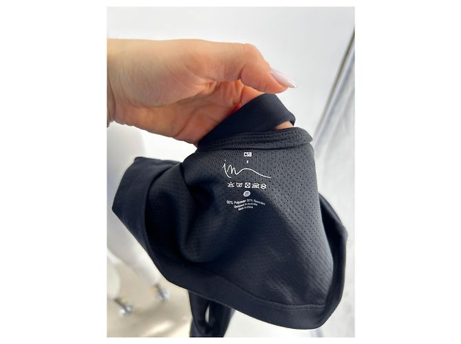 Autre Marque NICHT UNTERSCHRIEBEN / UNTERSCHRIEBEN Tops T.International M Polyester Schwarz - Ansicht 5