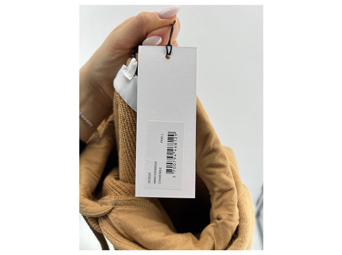 Autre Marque MAISON KITSUNE Malhas e moletons T.Internacional L Algodão Bege - vista 3