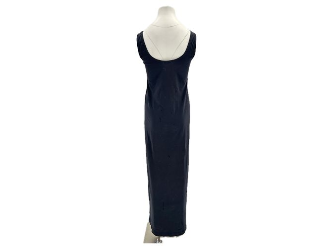 Autre Marque Vestido RAEY T.UK 8 de algodón Negro - vista 2