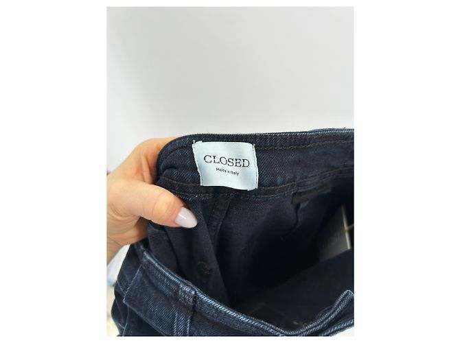 Jeans CLOSED T.US 24 Cotone Blu - vista 4