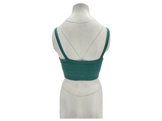 Yves Salomon Alo tops T.International S Polyester Verde - vista 2
