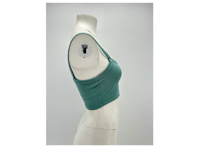 Yves Salomon Alo tops T.International S Polyester Verde - vista 3