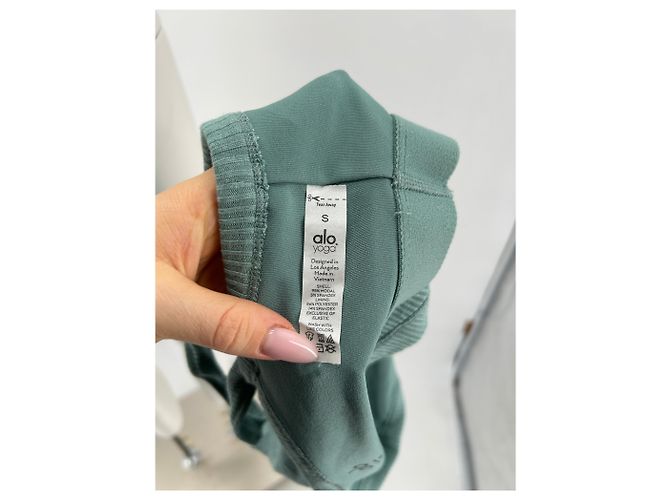 Yves Salomon Alo tops T.International S Polyester Verde - vista 5