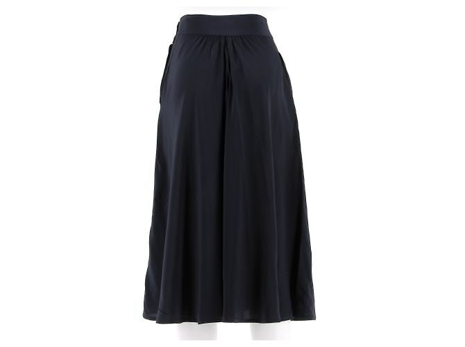 Faldas CHANEL T.Internacional S Seda Azul marino - vista 2