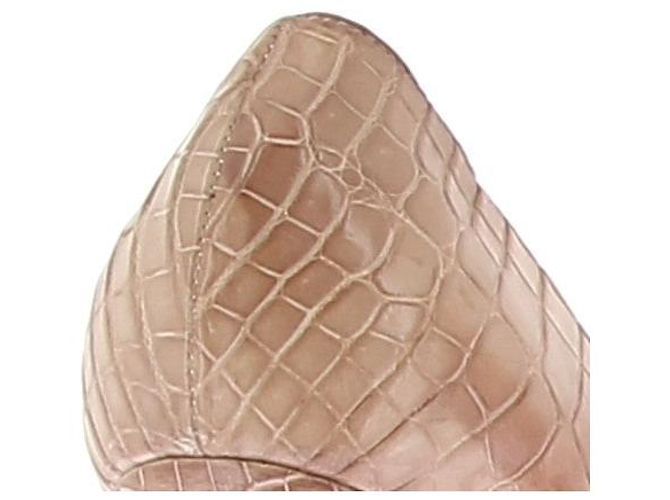 Louis Vuitton Absätze T.EU 38 Leder Beige - Ansicht 8