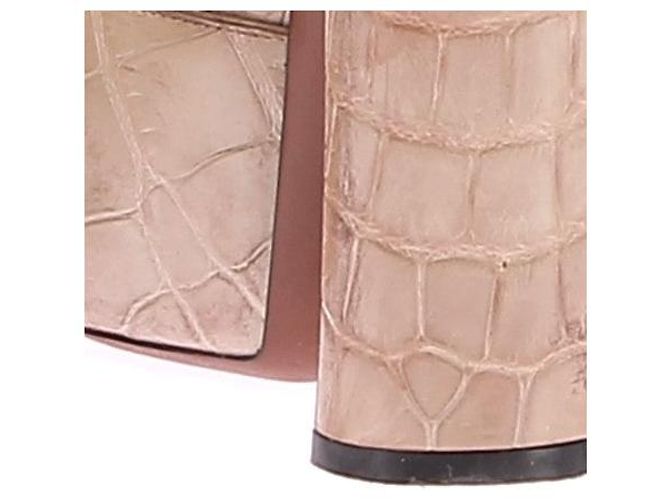 Louis Vuitton Absätze T.EU 38 Leder Beige - Ansicht 9