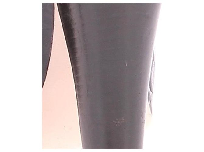Louis Vuitton Absätze T.EU 37 Leder Schwarz - Ansicht 10