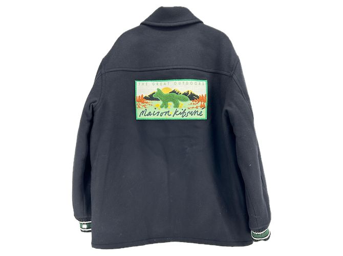 Autre Marque MAISON KITSUNE Jacken T.International L Wolle - Ansicht 2