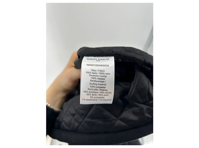 Autre Marque MAISON KITSUNE Jacken T.International L Wolle - Ansicht 5