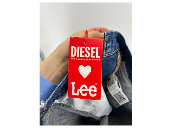 DIESEL Jeans T.US 27 Algodón Azul - vista 4