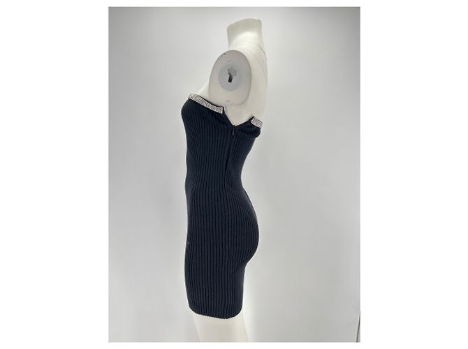 Vestidos BA&SH T.Internacional S Viscosa Negro - vista 4