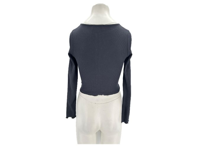 Autre Marque MAISON LABICHE Tops T.Internacional XS Algodón Negro - vista 2