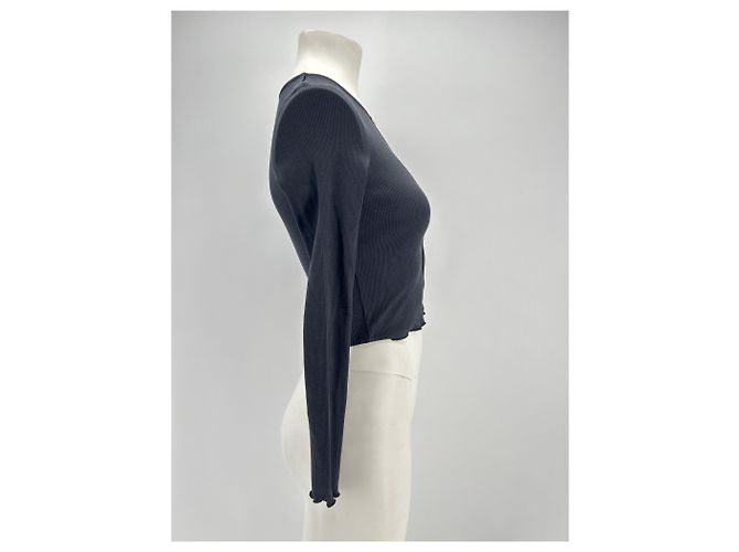 Autre Marque MAISON LABICHE Tops T.Internacional XS Algodón Negro - vista 3