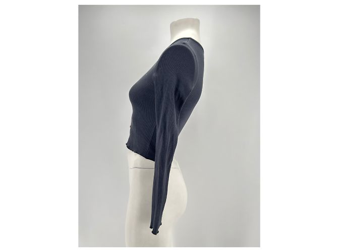 Autre Marque MAISON LABICHE Tops T.Internacional XS Algodón Negro - vista 4