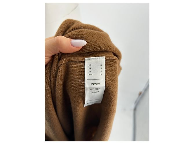 Autre Marque LILYSILK Tops T.International S Cashmere Camel - view 7