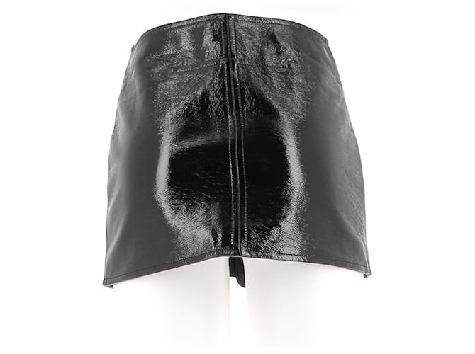 Faldas COURREGES T.FR 34 Algodón Negro - vista 2