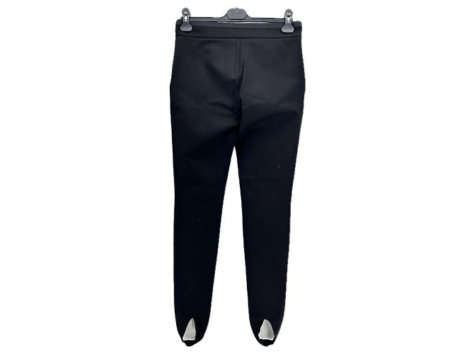 Stella Mc Cartney STELLA MCCARTNEY Pantalones T.IT 40 Algodón Negro - vista 2