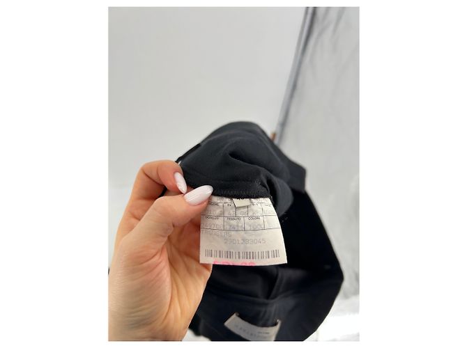 Stella Mc Cartney STELLA MCCARTNEY Pantalones T.IT 40 Algodón Negro - vista 4