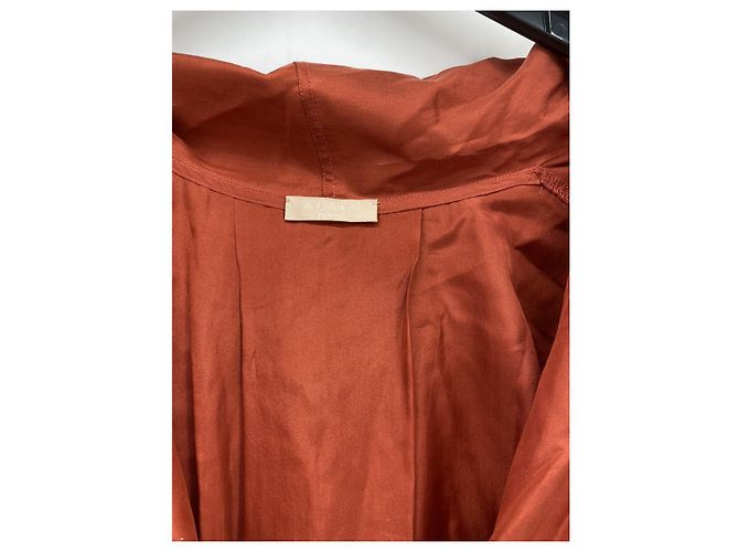 Alaïa Vestidos ALAIA T.Internacional XS Algodón Naranja - vista 3