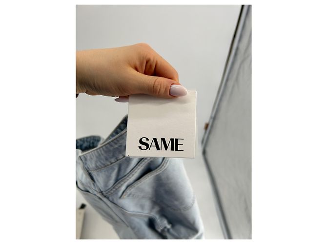 Autre Marque NO FIRMADO / SIN FIRMAR Jeans T.US 27 Algodón Azul - vista 3