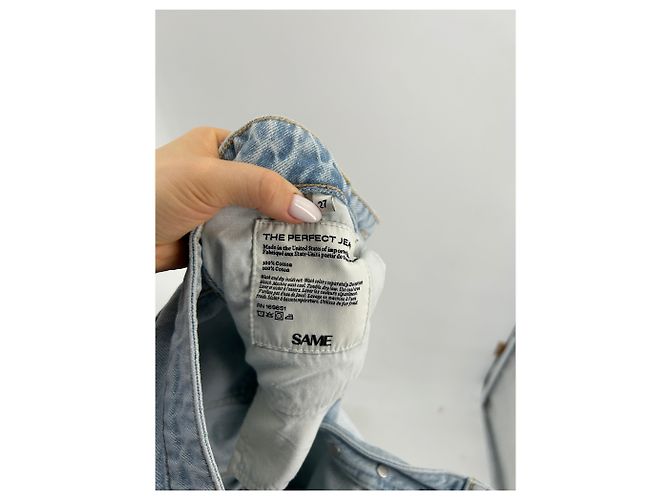 Autre Marque NO FIRMADO / SIN FIRMAR Jeans T.US 27 Algodón Azul - vista 5