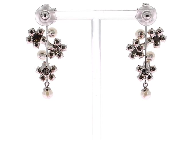 Pendientes Jennifer Behr T. Metal Plata - vista 2