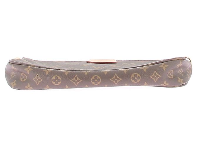 Borse a mano LOUIS VUITTON T. Pelle Marrone - vista 3