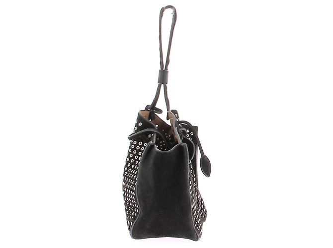 Borse Alaïa T. Camoscio Nero - vista 4