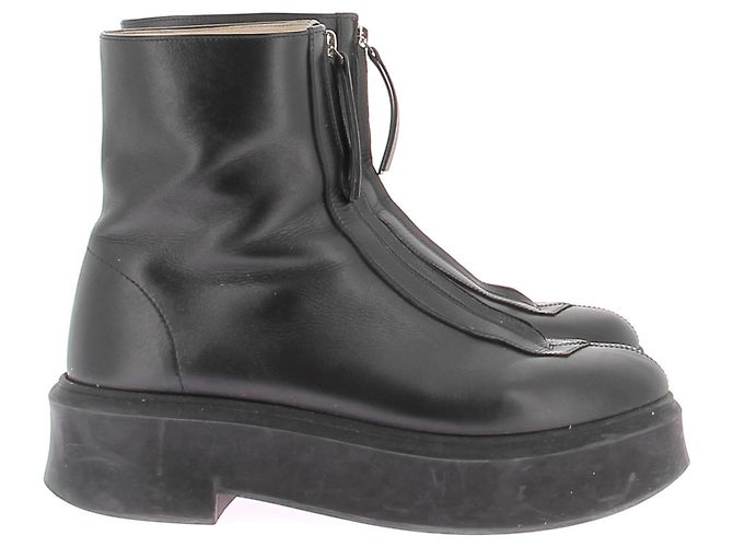 The row Les bottines Row T.EU 42 en cuir - vue 2