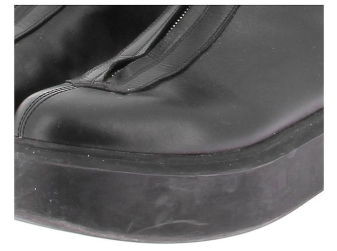 The row Les bottines Row T.EU 42 en cuir - vue 6